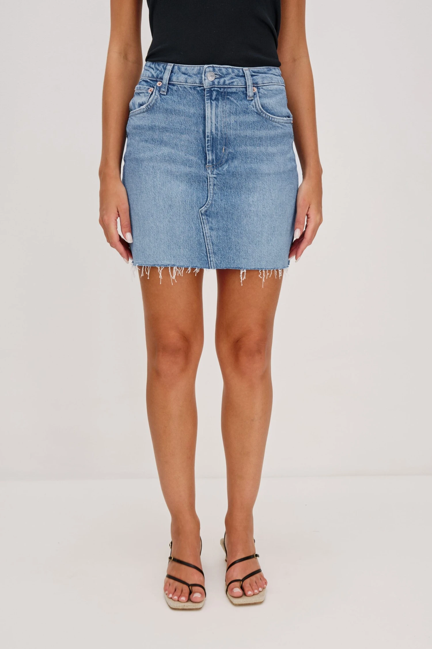 RAILS HIGHLAND MINI SKIRT - BAJA BLUE 3 RAILS HIGHLAND MINI SKIRT - BAJA BLUE