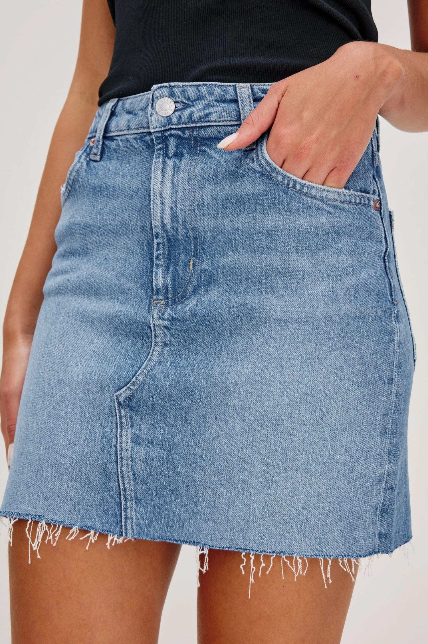 RAILS HIGHLAND MINI SKIRT - BAJA BLUE 4 RAILS HIGHLAND MINI SKIRT - BAJA BLUE - Image 2