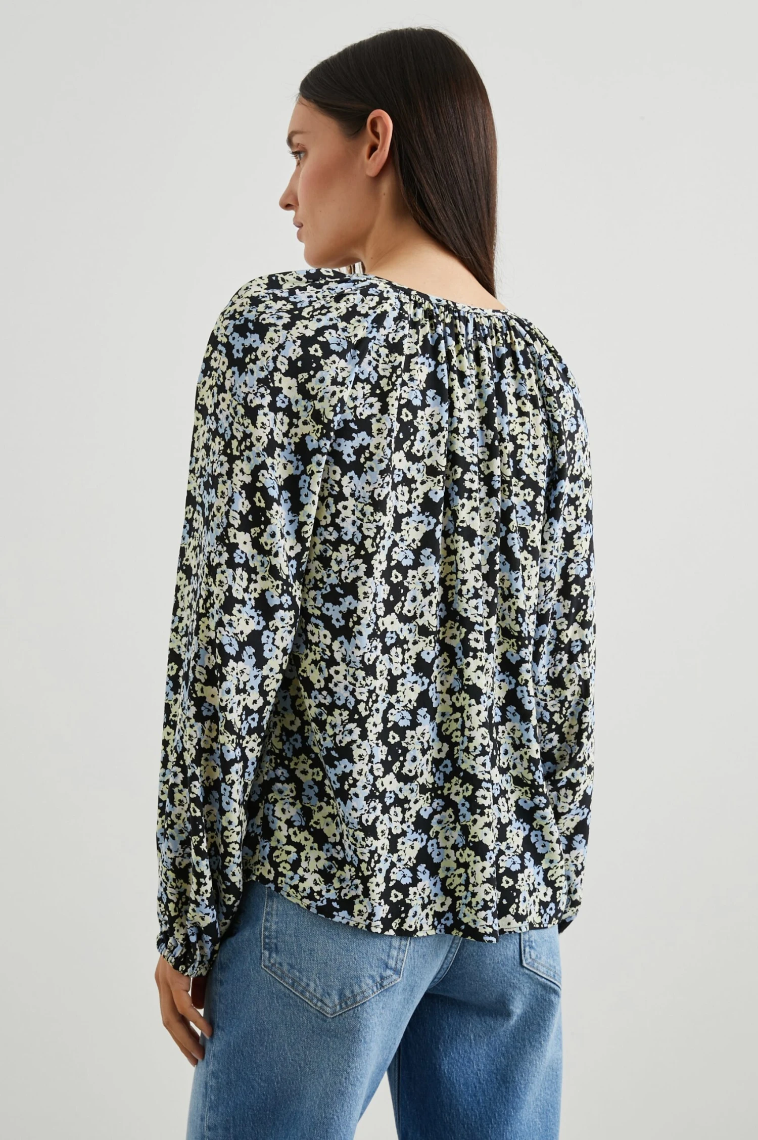 RAILS INDI TOP - MIDNIGHT MEADOW FLORAL 7 RAILS INDI TOP - MIDNIGHT MEADOW FLORAL - Image 5