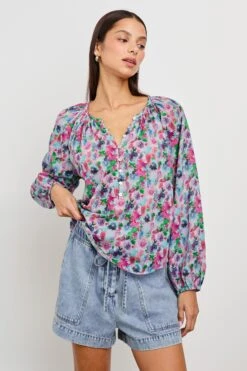 RAILS INDI TOP - SPRING MEADOW