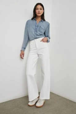 RAILS INGRID SHIRT - MED VINTAGE CLOUD WASH