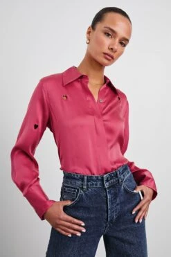 RAILS JACEY SHIRT - VALENTINE 10 RAILS JACEY SHIRT - VALENTINE -Rails JACEY VALENTINE 1