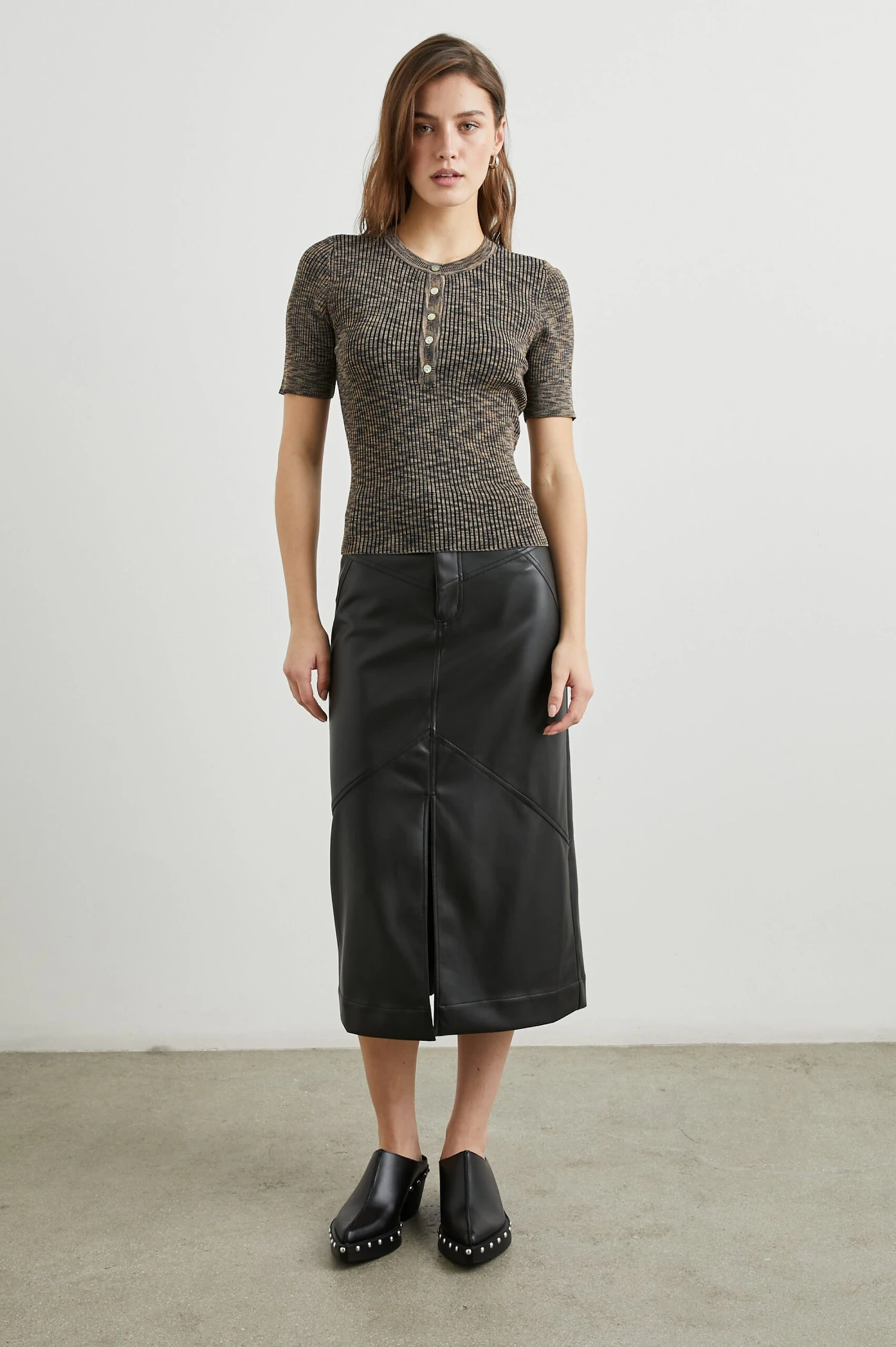 RAILS JENNIFER SKIRT - BLACK 5 RAILS JENNIFER SKIRT - BLACK - Image 3