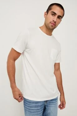 RAILS JOHNNY T-SHIRT - WHITE