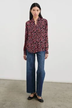 RAILS JOSEPHINE SHIRT - LOVE STRUCK -Rails JOSEPHINE LOVE STRUCK 3