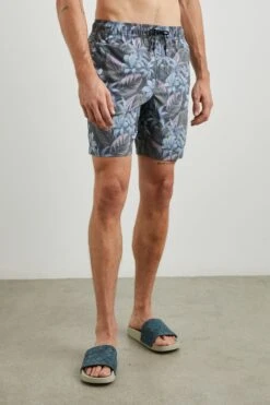 RAILS KIAN SWIM SHORT - JUNGLE GARDEN MIDNIGHT
