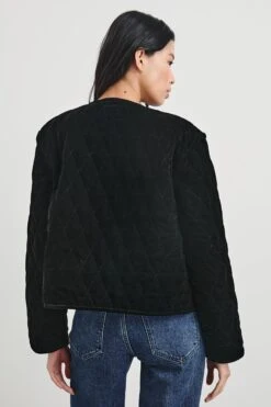 RAILS KIKO JACKET - BLACK VELVET 9 RAILS KIKO JACKET - BLACK VELVET -Rails KIKO BLACK VELVET 5