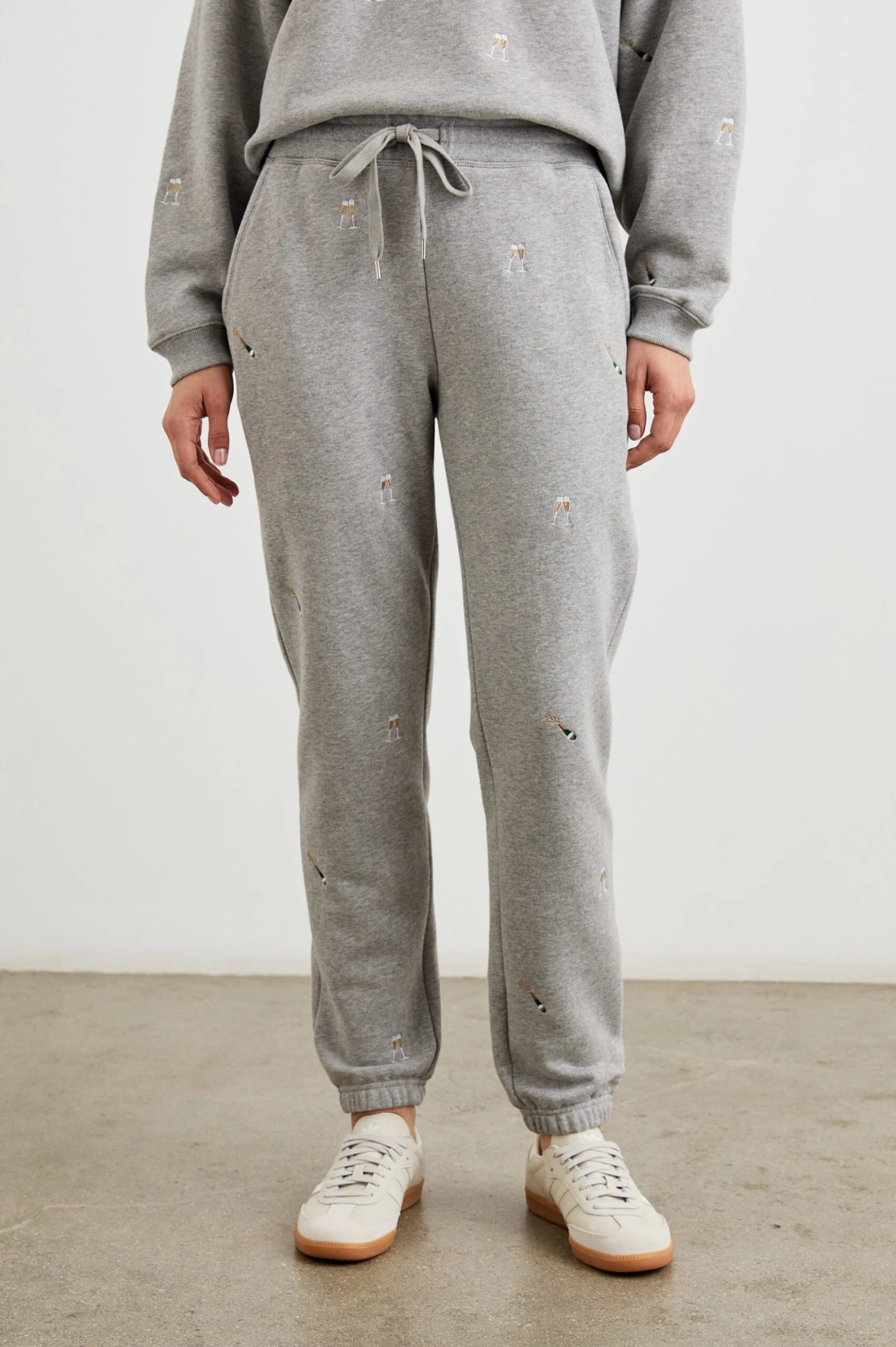 RAILS KINGSTON PANT - CHAMPAGNE EMBROIDERY 3 RAILS KINGSTON PANT - CHAMPAGNE EMBROIDERY