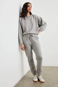 RAILS KINGSTON PANT - CHAMPAGNE EMBROIDERY 11 RAILS KINGSTON PANT - CHAMPAGNE EMBROIDERY -Rails KINGSTON CHAMPAGNE EMBROIDERY 3C