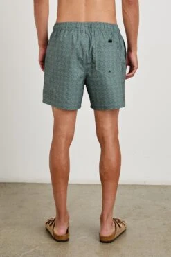 RAILS LA BREA SWIM SHORT - DIAMOND THUNDER GRASS -Rails LA BREA DIAMOND THUNDER GRASS 5