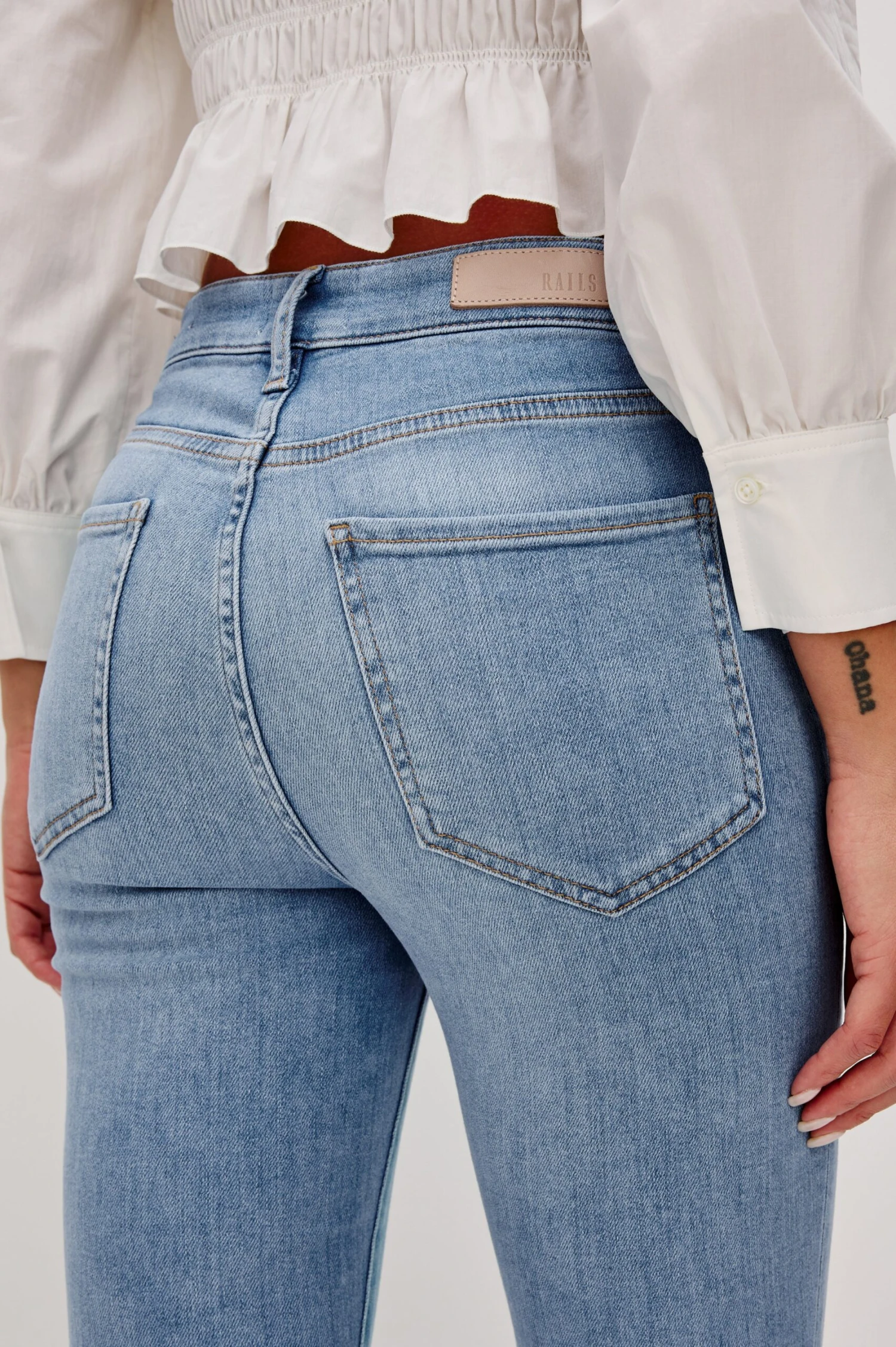 RAILS LARCHMONT SKINNY - TIDE POOL 5 RAILS LARCHMONT SKINNY - TIDE POOL - Image 3