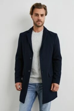 RAILS LARK COAT - NAVY