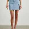 RAILS LAUREL CARGO SKIRT - CRYSTAL BLUE 1 RAILS LAUREL CARGO SKIRT - CRYSTAL BLUE -Rails LAUREL CARGO CRYSTAL BLUE 1