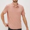 RAILS LEVANT POLO SHIRT - FLAMINGO