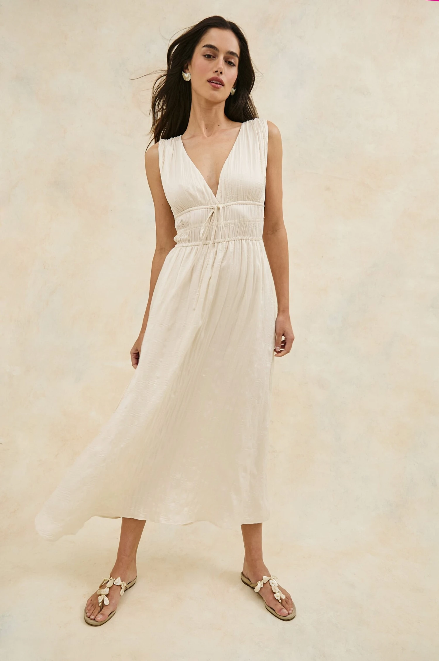 RAILS LILITH DRESS - IVORY 3 RAILS LILITH DRESS - IVORY