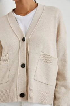 RAILS LINDI CARDIGAN - OATMEAL 9 RAILS LINDI CARDIGAN - OATMEAL -Rails LINDI OATMEAL 2
