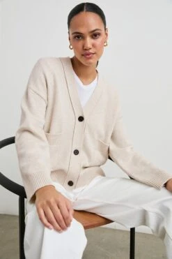 RAILS LINDI CARDIGAN - OATMEAL 12 RAILS LINDI CARDIGAN - OATMEAL -Rails LINDI OATMEAL 4