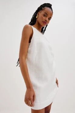 RAILS LINDSEY DRESS - WHITE 8 RAILS LINDSEY DRESS - WHITE -Rails LINDSEY WHITE 4