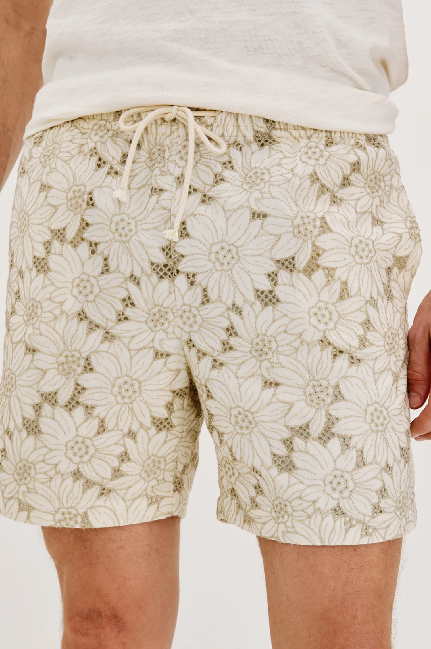 RAILS LOGAN SHORT - KHAKI WHITE SUNFLOWER 4 RAILS LOGAN SHORT - KHAKI WHITE SUNFLOWER - Image 2
