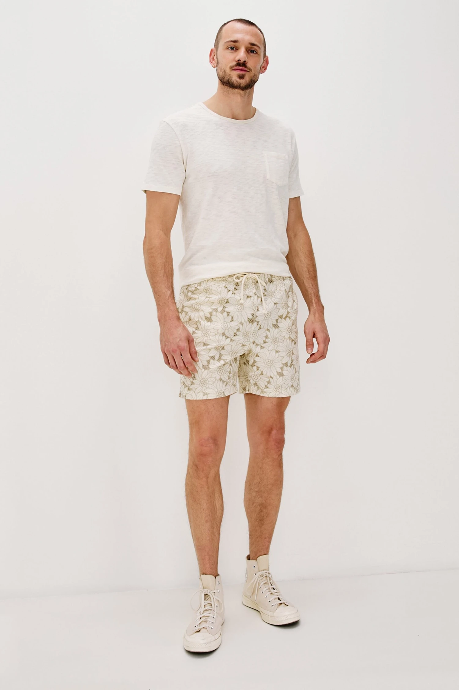 RAILS LOGAN SHORT - KHAKI WHITE SUNFLOWER 6 RAILS LOGAN SHORT - KHAKI WHITE SUNFLOWER - Image 4
