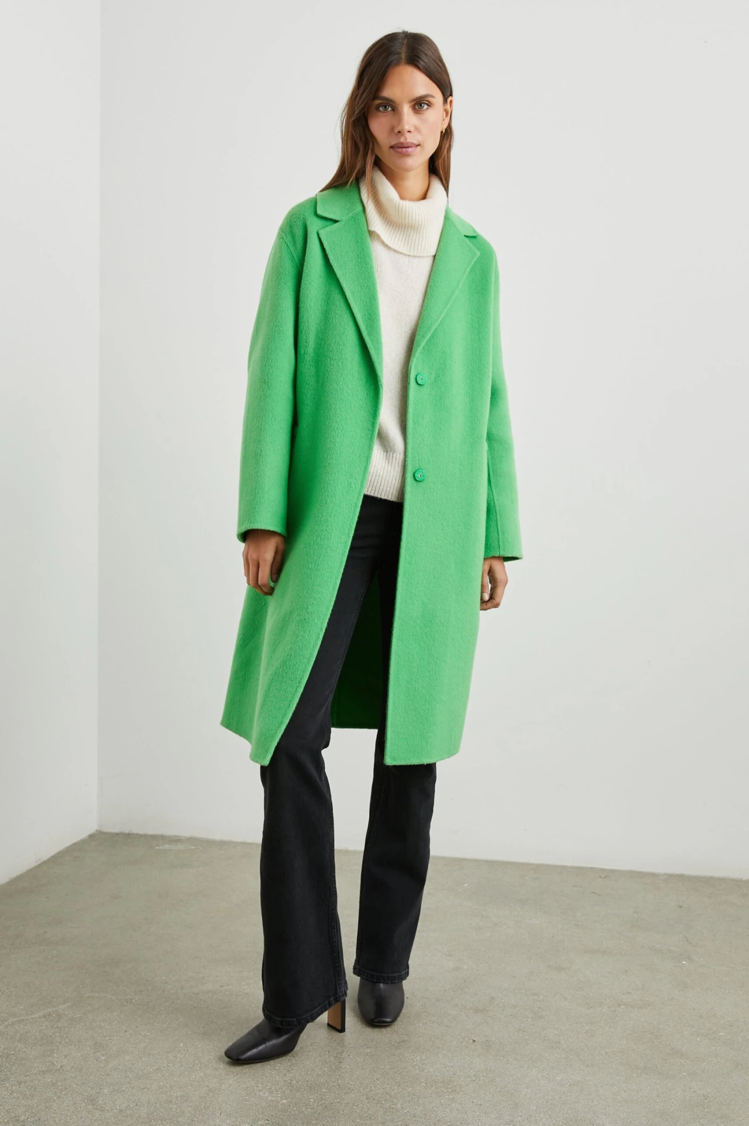 RAILS LORE COAT - GREEN APPLE 3 RAILS LORE COAT - GREEN APPLE
