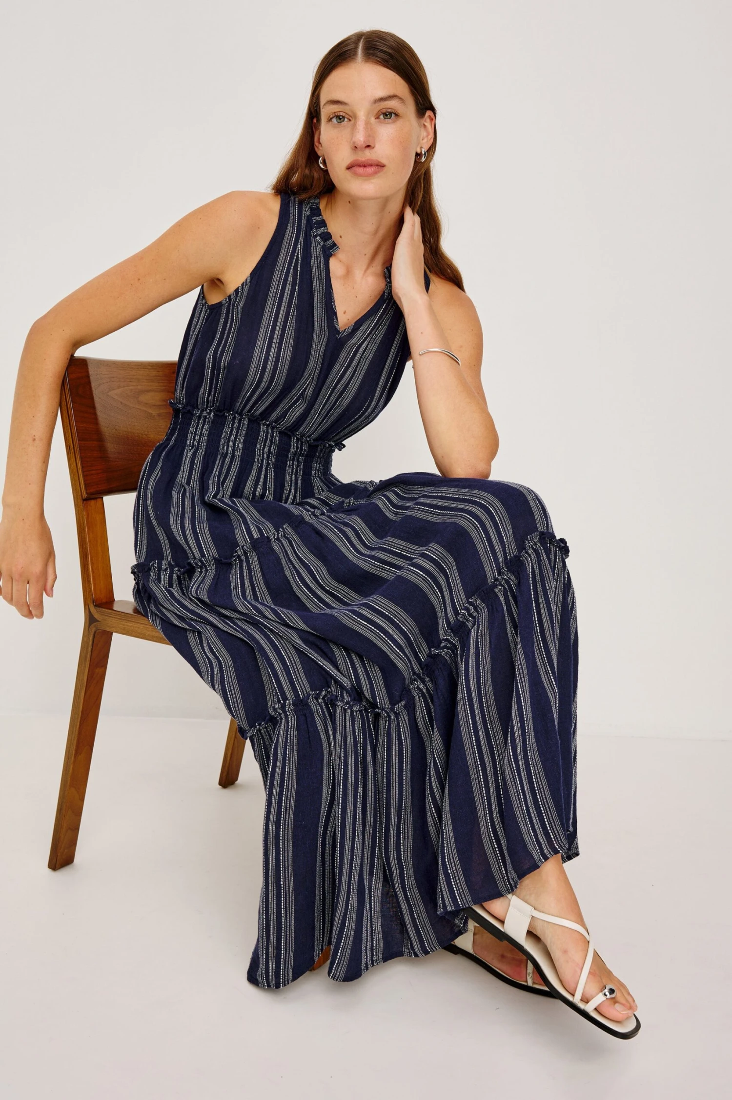 RAILS LOULOU DRESS - MAGALIA STRIPE 3 RAILS LOULOU DRESS - MAGALIA STRIPE