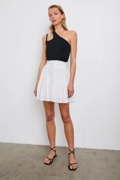 RAILS LUCIE SKIRT - WHITE -Rails LUCIE WHITE 3