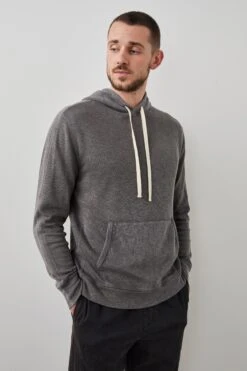 RAILS MAMMOTH NEW HOODIE - WASHED BLACK