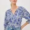 RAILS MARIAH TOP - BLUE MARGUERITE -Rails MARIAH BLUE MARGUERITE 1B