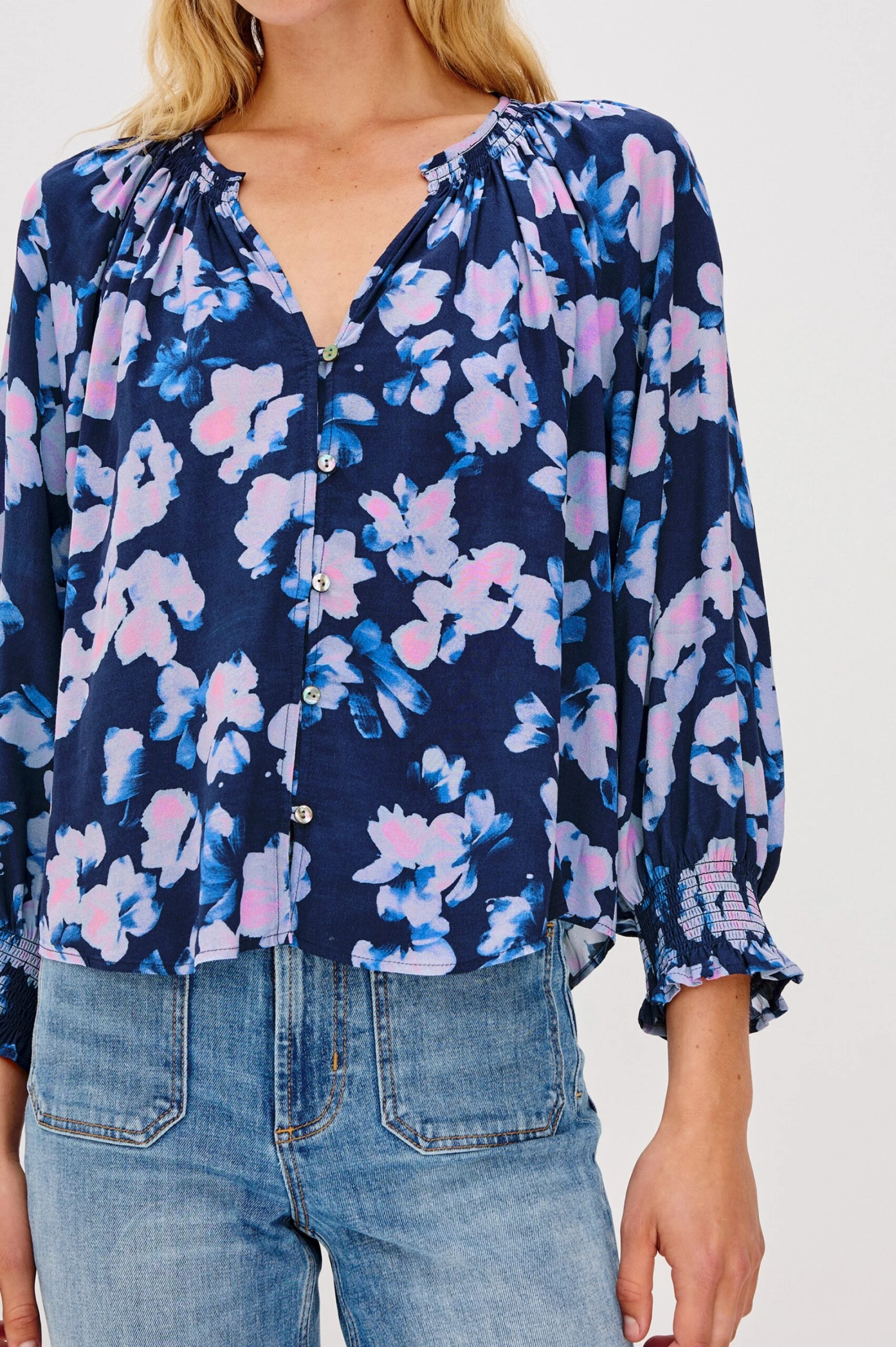 RAILS MARIAH TOP - MIDNIGHT PEONY 4 RAILS MARIAH TOP - MIDNIGHT PEONY - Image 2