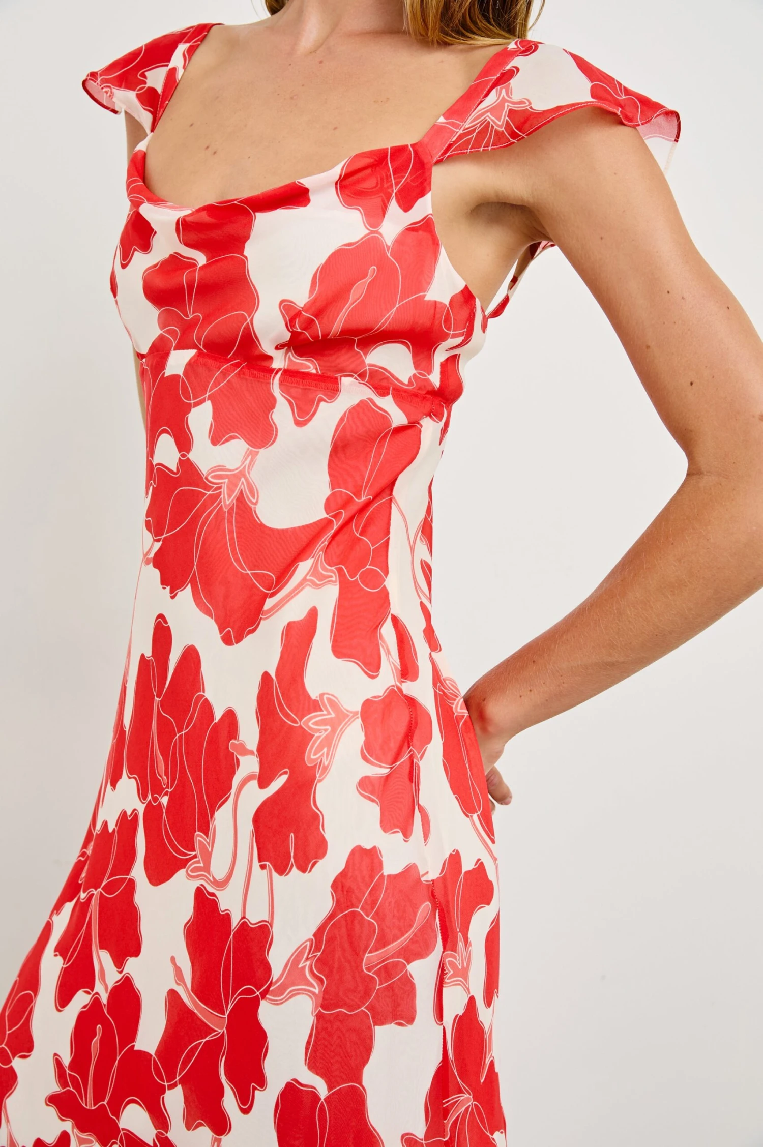 RAILS MARIGOLD DRESS - SCARLET HIBISCUS 4 RAILS MARIGOLD DRESS - SCARLET HIBISCUS - Image 2