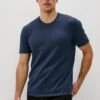 RAILS MASON COTTON CASHMERE T-SHIRT - HEATHER BLUE -Rails MASON HEATHER BLUE 1