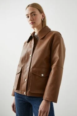 RAILS MATHIS JACKET - RUSSET 10 RAILS MATHIS JACKET - RUSSET -Rails MATHIS RUSSET 1A