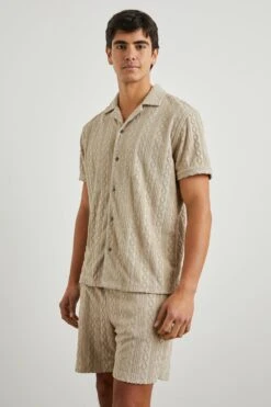 RAILS MAVERICK SHIRT - CRAFT PAPER