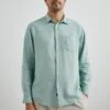 RAILS MYKONOS SHIRT - JADE 1 RAILS MYKONOS SHIRT - JADE -Rails MYKONOS JADE 1