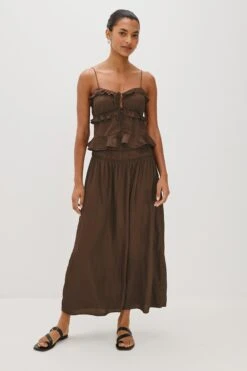 RAILS ORTONA TOP - ESPRESSO -Rails NARA ESPRESSO 3A