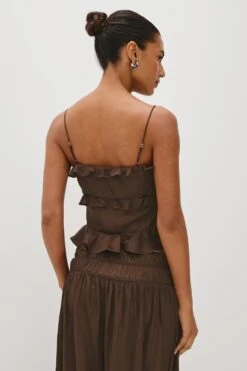 RAILS ORTONA TOP - ESPRESSO -Rails NARA ESPRESSO 5