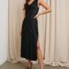 RAILS NAT DRESS - BLACK -Rails NAT BLACK 3A