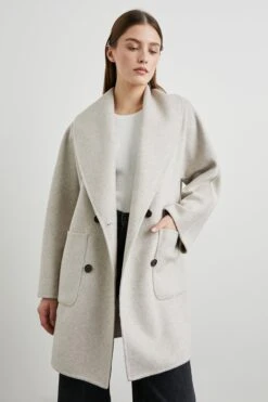 RAILS NILY COAT - OATMEAL