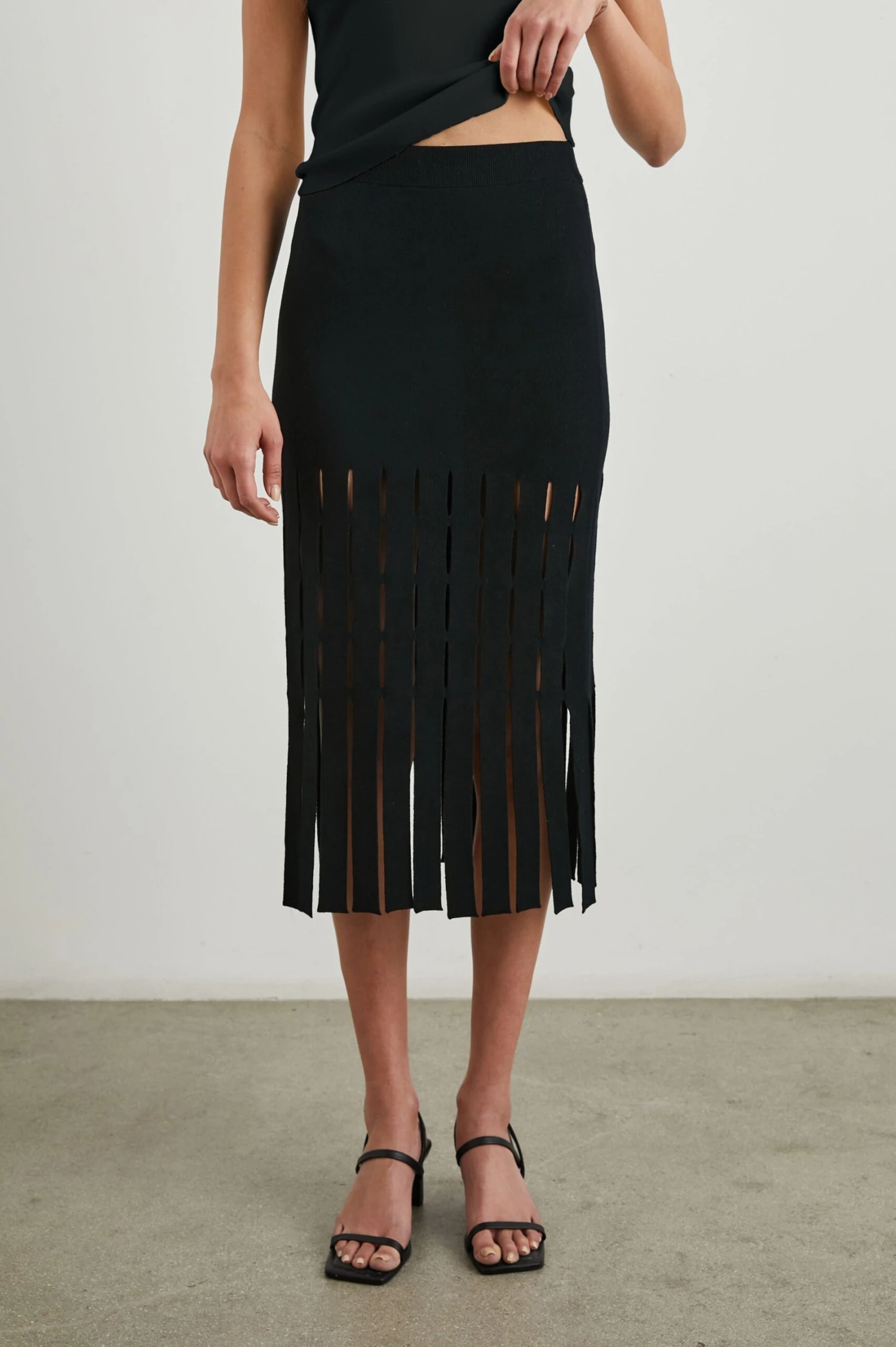 RAILS NOLA SKIRT - BLACK 3 RAILS NOLA SKIRT - BLACK