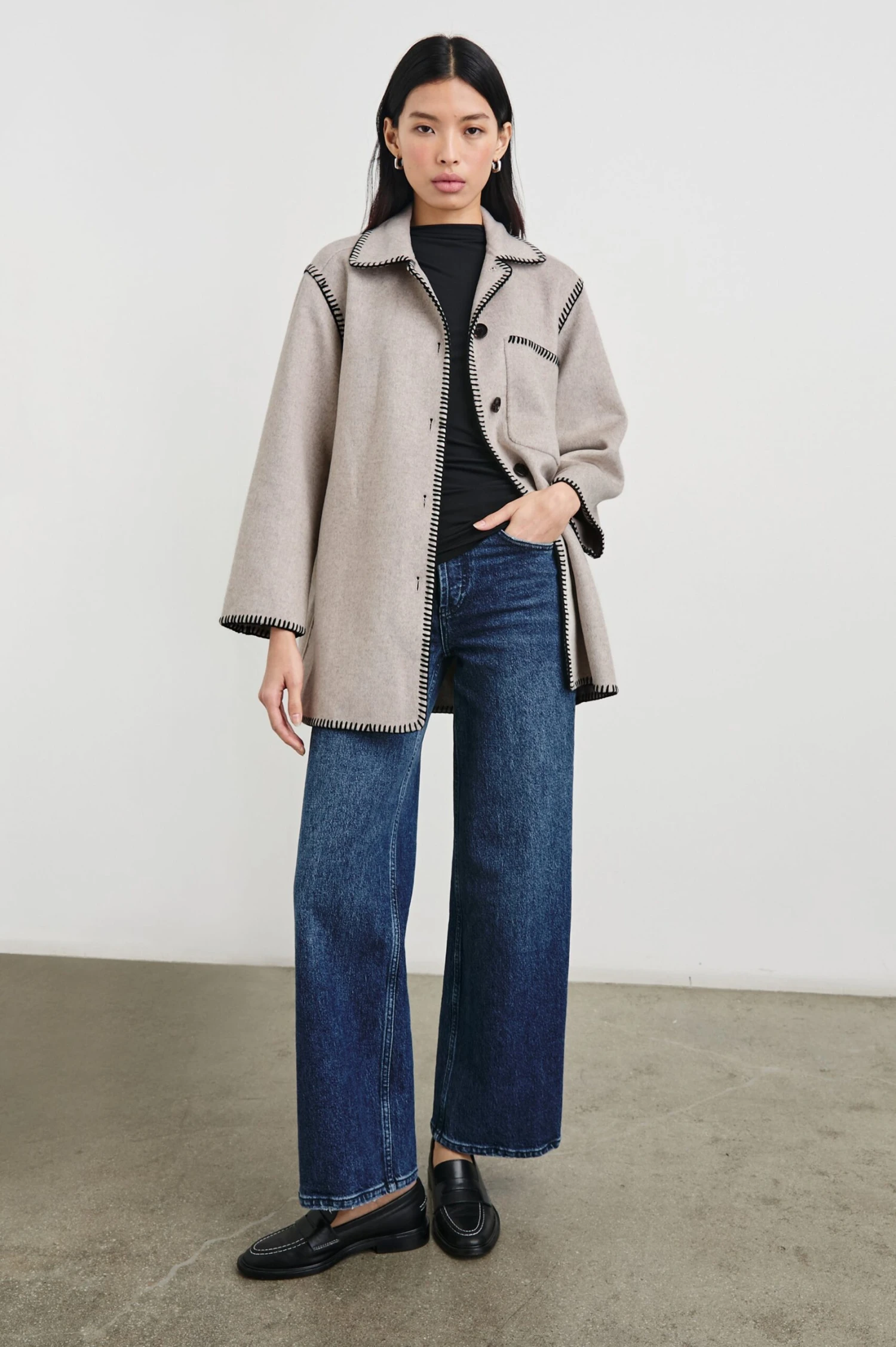 RAILS ODYSSEY JACKET - OATMEAL 3 RAILS ODYSSEY JACKET - OATMEAL