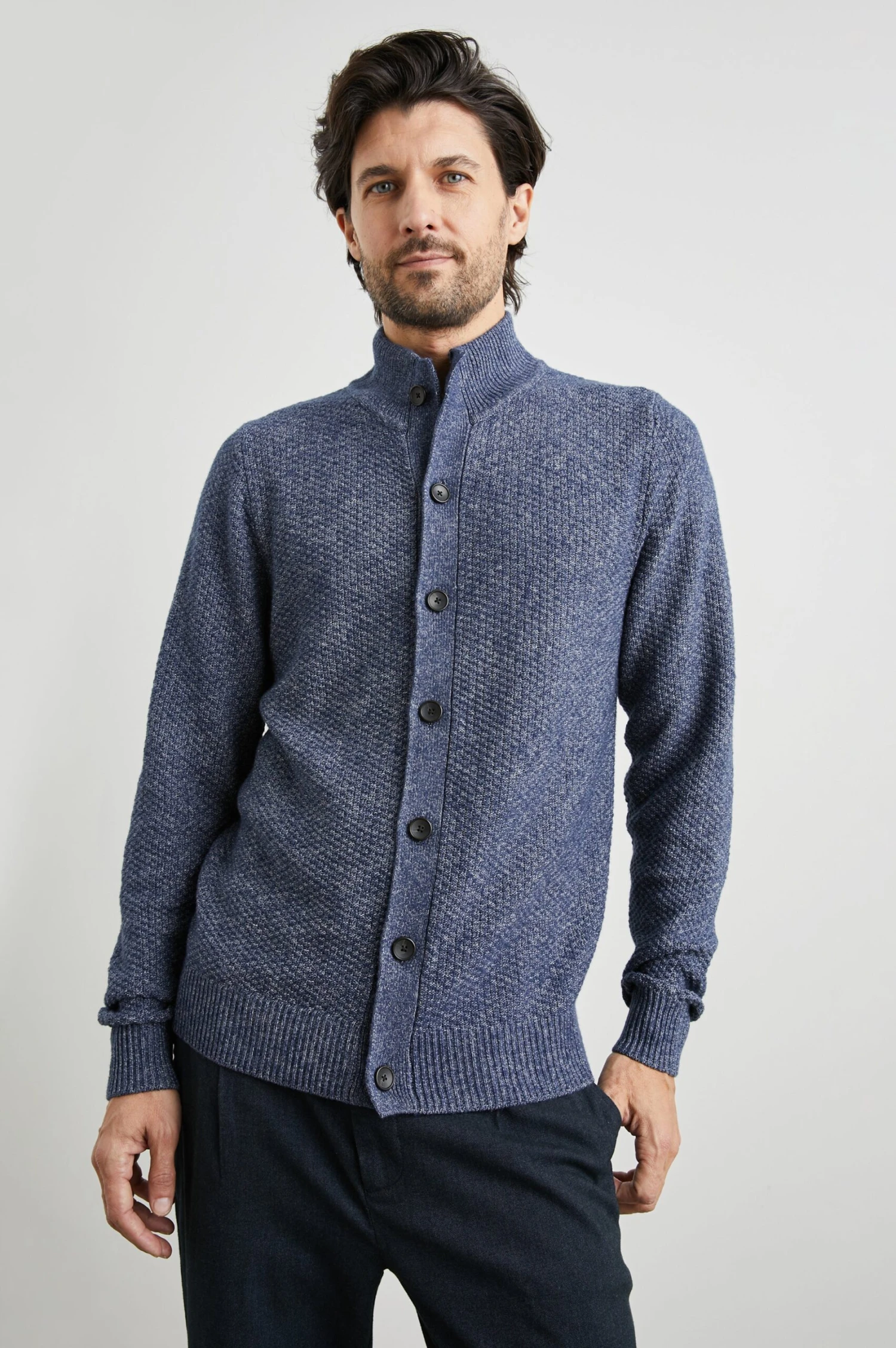 RAILS PARK CARDIGAN - PEACOAT 3 RAILS PARK CARDIGAN - PEACOAT