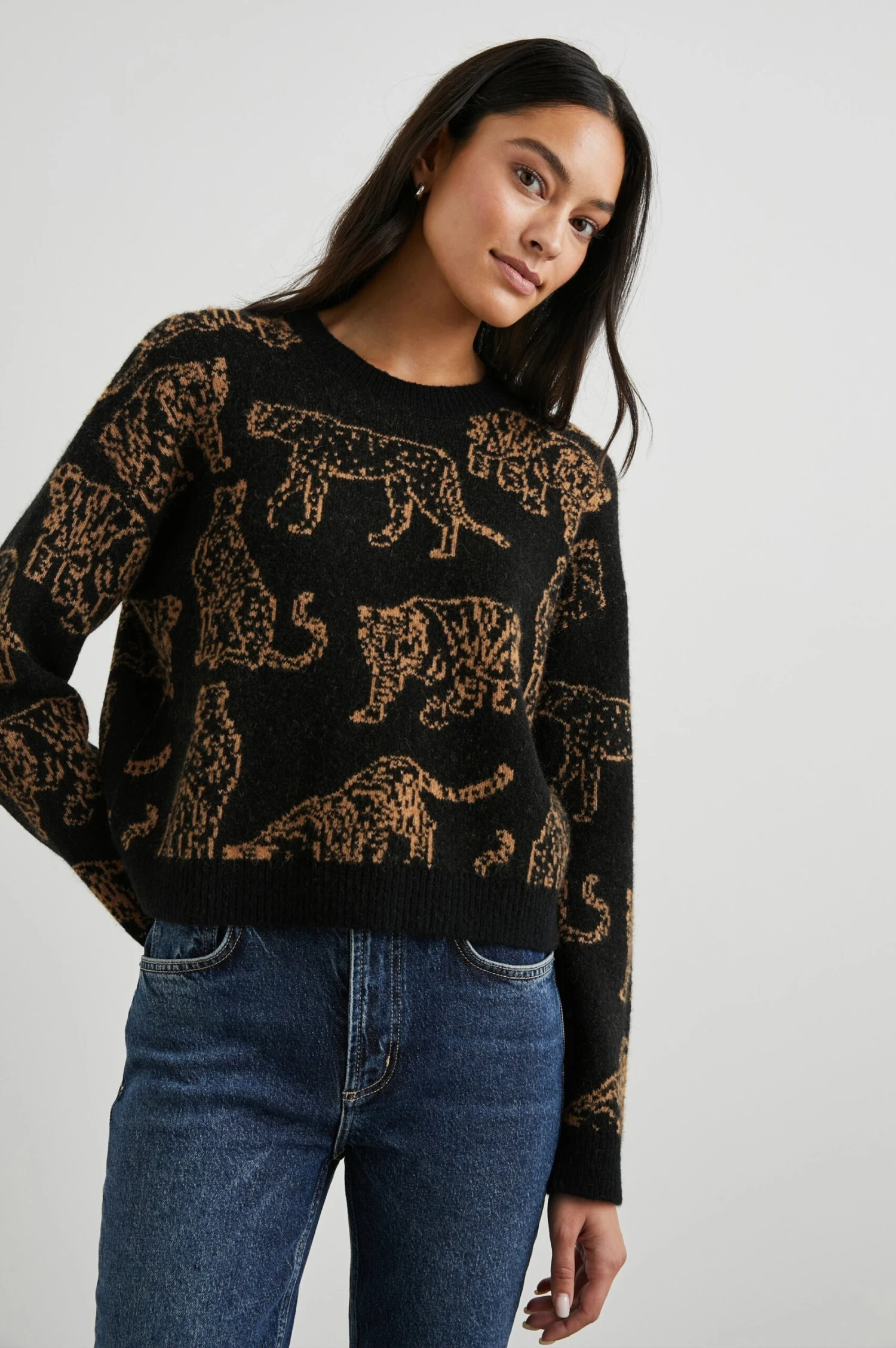 RAILS PERCI SWEATER - CAMEL WILD CATS 6 RAILS PERCI SWEATER - CAMEL WILD CATS - Image 4
