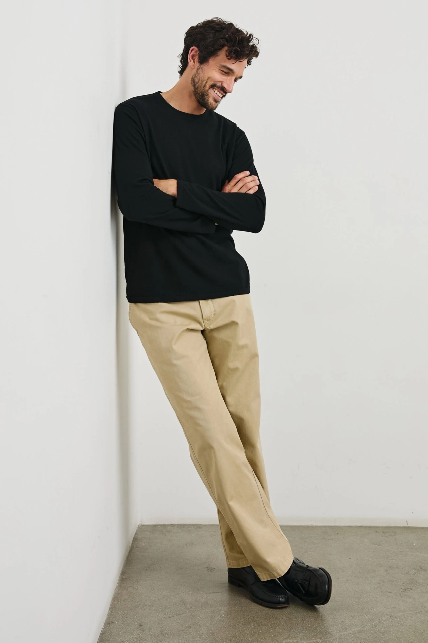 RAILS QUENTIN COTTON CASHMERE LONG SLEEVE TEE - BLACK 6 RAILS QUENTIN COTTON CASHMERE LONG SLEEVE TEE - BLACK - Image 4
