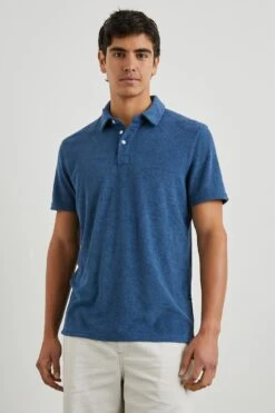 RAILS RHEN POLO SHIRT - ENSIGN BLUE