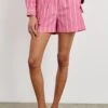 RAILS ROCKY SHORT - HIBISCUS WHITE STRIPE