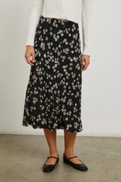 RAILS ROSETTA SKIRT - NOIR FLORAL