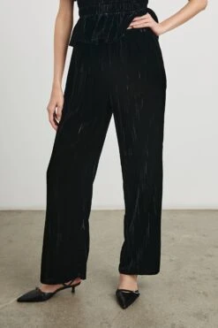 RAILS BRISSA PANT - BLACK VELVET