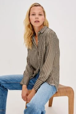 RAILS SAIGE SHIRT - ISLE STRIPE 9 RAILS SAIGE SHIRT - ISLE STRIPE -Rails SAIGE ISLE STRIPE 4