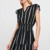 RAILS SAMINA DRESS - ASH LENO STRIPE -Rails SAMINA ASHLENO STRIPE 1